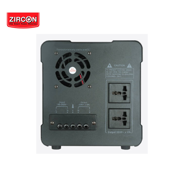 Zircon เครื่องปรับแรงดันไฟฟ้าอัตโนมัติ Automatic Voltage Stabilizer (AVS) รุ่น HDR 10000VA/8000W